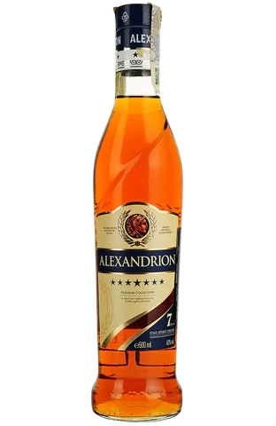 Бренді Alexandrion, 7 зірок, 40%, 0,5 л