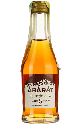Brandy Ararat, 5 stars, 40%, 0,05 l