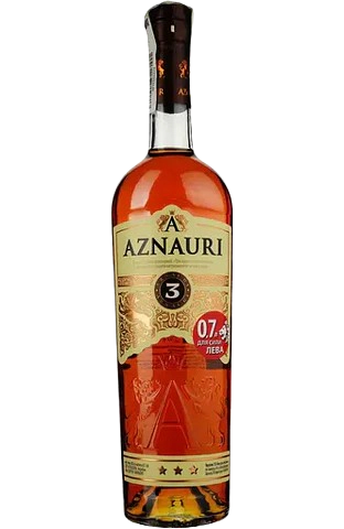 Бренди Aznauri, 3 звезды, 40%, 0,7 л