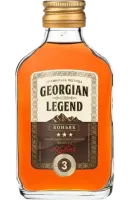 Бренді Georgian Legend, 3 зірки, 40%, 0,1 л