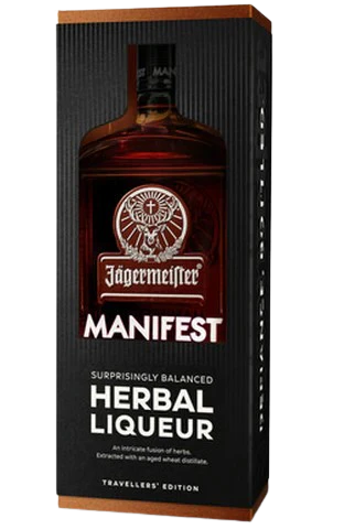 Лікер Jägermeister Manifest, 38%, 1,0 л у подарунковій упаковці