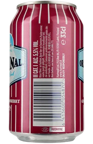 Low-alcohol drink Long Drink Gin Cranberry, 5.5%, 0.33 l