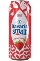 Пиво безалкогольне Bavaria Полуниця , світле, з/б, 0,5 л