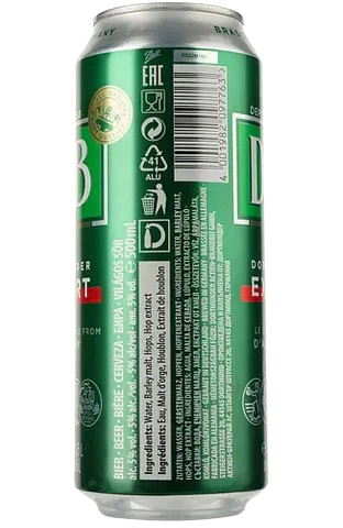 Пиво DAB Dortmunder Export, світле, 5%, з/б, 0,5 л
