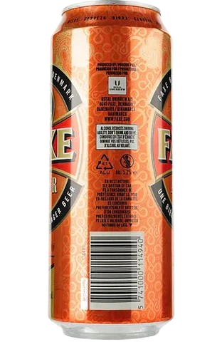 Faxe Amber, semi-dark beer, 5%, 0.5 l