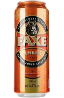 Пиво Faxe Amber, напівтемне, 5%, з/б, 0,5 л