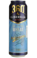 Пиво Gubernija Baltas Hefeweizen, світле, 4,8%, з/б, 0,568 л
