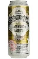 Пиво Kalnapilis Bergschlosschen Hamburgo,світле, 5%, з/б, 0,5 л