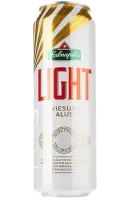 Пиво Kalnapilis Light, світле, фільтроване 4,5% , з/б, 0,568 л