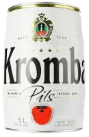 Пиво Krombacher Pils, світле, 4,8%, 5 л