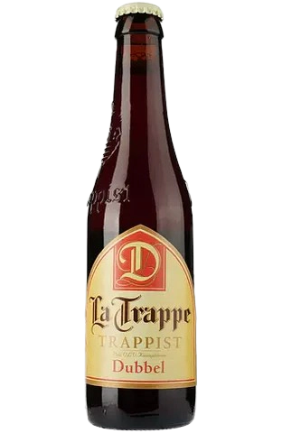 La Trappe Dubbel, dark beer, 7%, 0.33 l