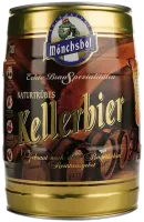 Пиво Monchshof Kellerbier світле нефільтроване, 5,4%, 5 л