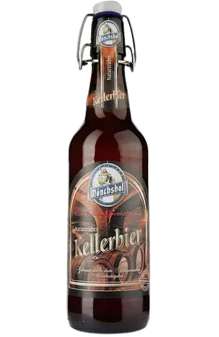 Monchshof Kellerbier light unfiltered, 5.4%, 0.5 l