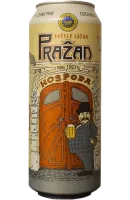 Пиво Prazan, світле, 4,8%, 0,5 л, з/б