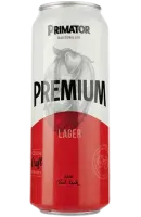 Пиво Primator Premium, світле, 5%, з/б, 0,5 л