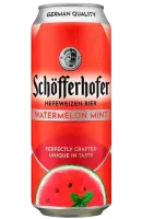 Beer and juice mix Schofferhofer wheat Watermelon Mint, 0.5l, 2.5%