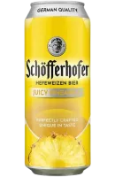 Beer and juice mix Schofferhofer wheat Pineapple, 0.5l, 2.5%