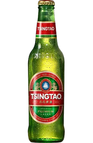 Пиво Tsingtao Premium, світле, фільтроване, 4,7%, 0,33 л