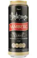 Пиво Vamberg Dark Lager, темне, 4,4%, з/б, 0,5 л