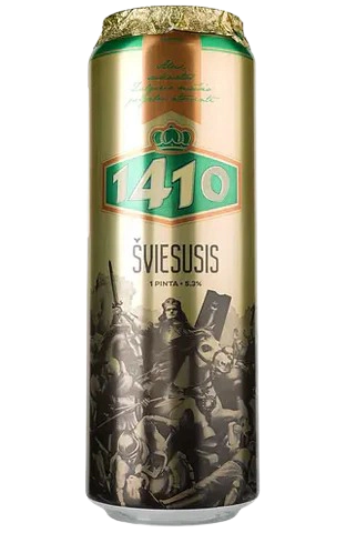 Пиво Volfas Engelman 1410, светлое, 5.3%, ж/б, 0.568 л