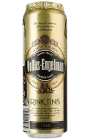 Пиво Volfas Engelman Rinktinis Premium Lager, світле, 5,2%, з/б, 0,568 л