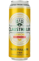 Пиво безалкогольне Clausthaler Lemon, світле, з/б, 0,5 л