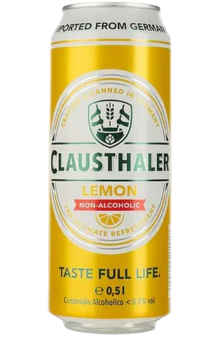 Clausthaler Lemon non-alcoholic, light, 0.5 l