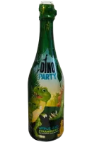 Children's champagne Vitapress Dino Party, Apple and strawberry, 0,75 l