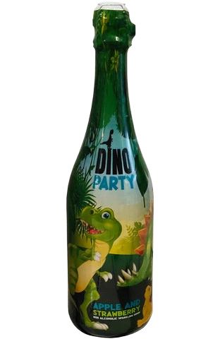 Дитяче шампанське Vitapress Dino Party, Яблуко та полуниця, 0,75 л 