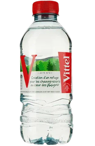 Vittel water, non-carbonated, 0.33 l