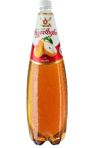 Лимонад Zedazeni Груша, 1,0 л скло