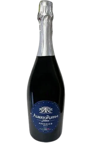 Вино игристое Alberto Ruffini Prosecco Brut, белое, брют, 11%, 0,75л