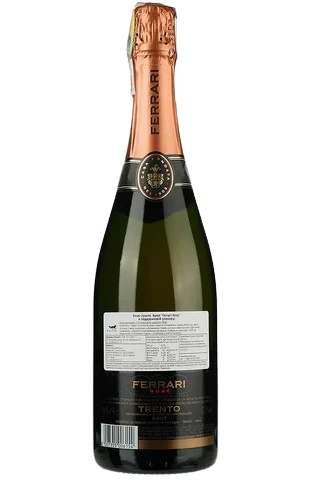 Игристое вино Ferrari Rose Brut, розовое, брют, 12,5%, 0,75 л, в подарочной упаковке