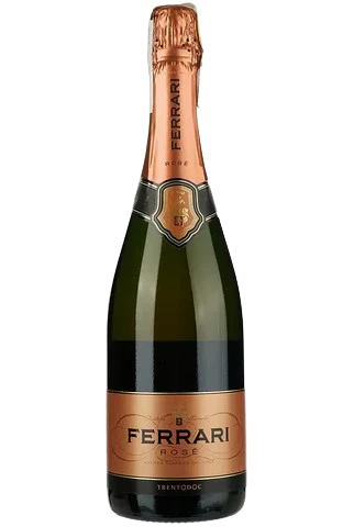 Игристое вино Ferrari Rose Brut, розовое, брют, 12,5%, 0,75 л, в подарочной упаковке