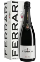 Игристое вино Ferrari Brut, белое, брют, DOC, 12,5%, 0,75л