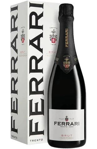 Игристое вино Ferrari Brut, белое, брют, DOC, 12,5%, 0,75л