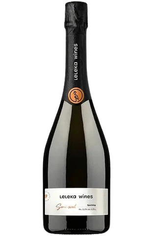 Вино игристое Leleka Wines, белое, полусладкое, 11,5%, 0,75л