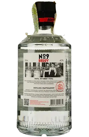 Водка Distil №9 Cranberry, 38%, 0,5л