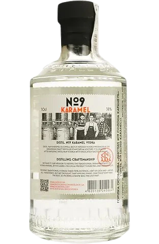 Горілка Distil.№9 Salted Karamel, 38%, 0,5 л
