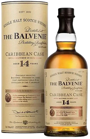 Віскі Balvenie Caribbean Cask, 14 років, 43%, 0,7 л