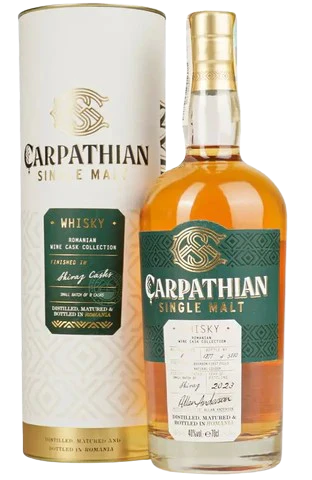 Віскі односолодове Carpathian Shiraz, 40%, 0,7 л