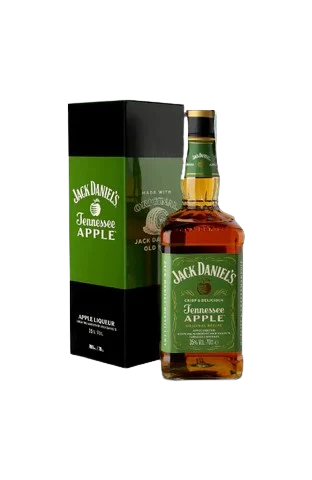 Лікер Jack Daniel's Tennessee Apple в подарунковій коробці, 40%, 0,7л