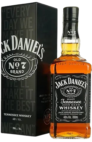 Whiskey Jack Daniel's Tennessee Old No.7, 40%, 0.7 l in a gift box