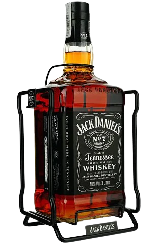 Віскі Jack Daniel's Tennessee Old No.7 на гойдалці, 40%, 3,0 л