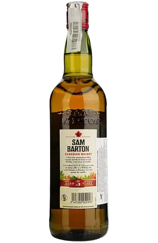 Виски Sam Barton 5 лет, 40%, 0,7л
