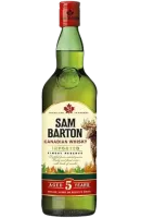 Віскі Sam Barton 5 років, 40%, 1,0 л