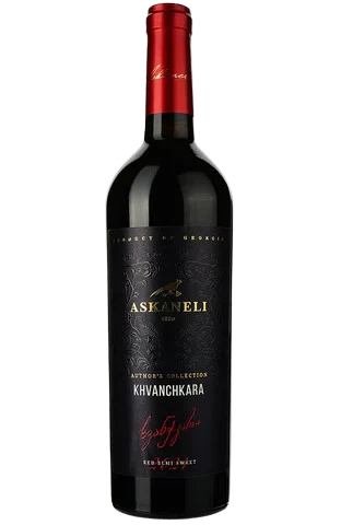 Askaneli Khvanchkara wine, red, semi-sweet, 12%, 0.75 l