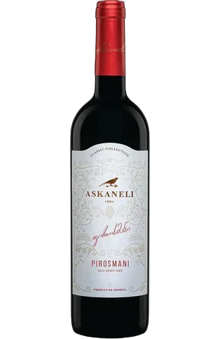 Вино Askaneli Pirosmani, червоне, напівсухе, 12%, 0,75 л