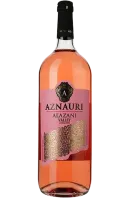 Вино Aznauri Alazani Valley, рожеве, напівсолодке, 13%, 1,5 л