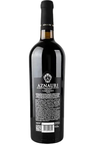 Aznauri Cabernet wine, dry, red, 14%, 0,75 l